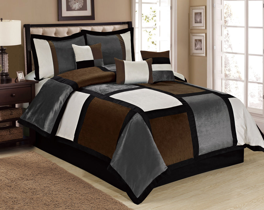 Homechoice International Group Spencer 7 Piece Comforter Set & Reviews